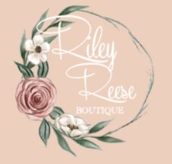 Flowery logo for local boutique Riley Reese boutique